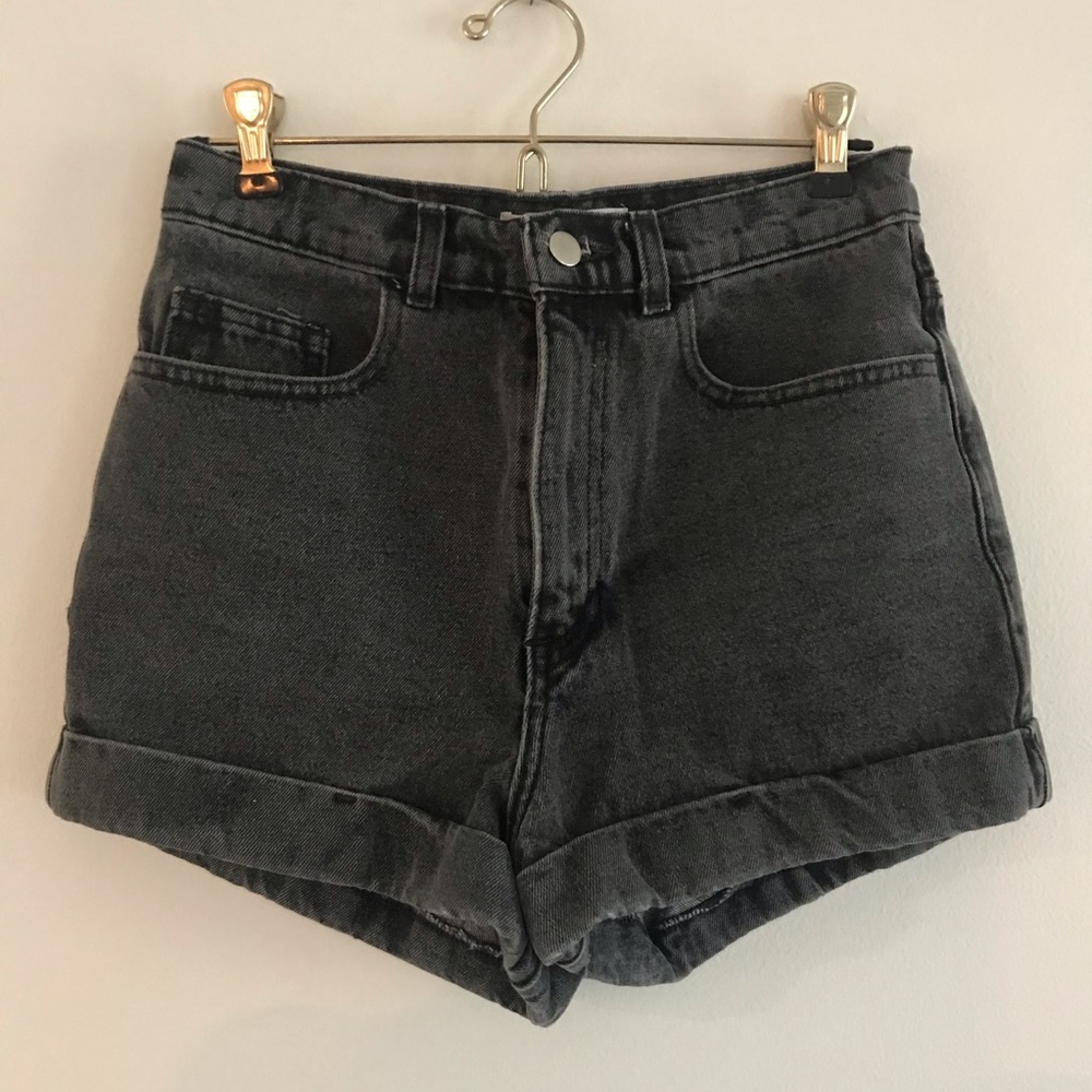 American Apparel denim shorts